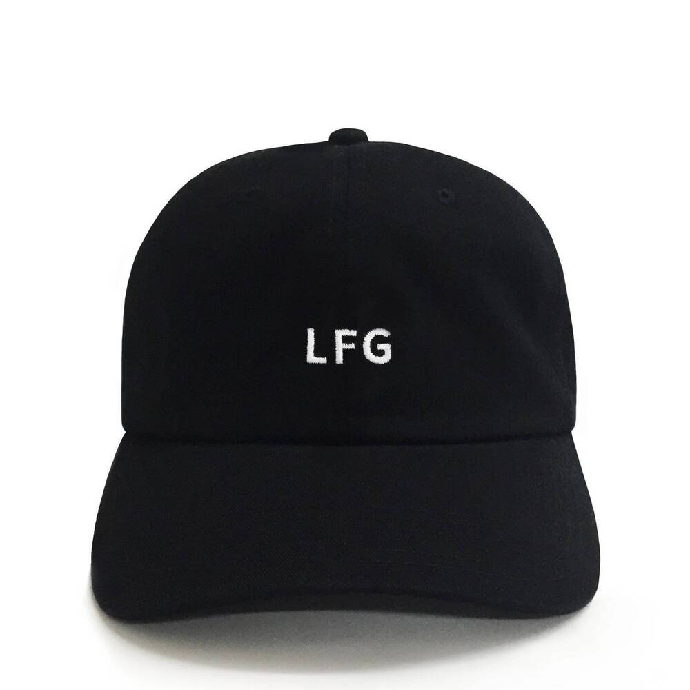 NEW DAD BRAND lfg hat in black